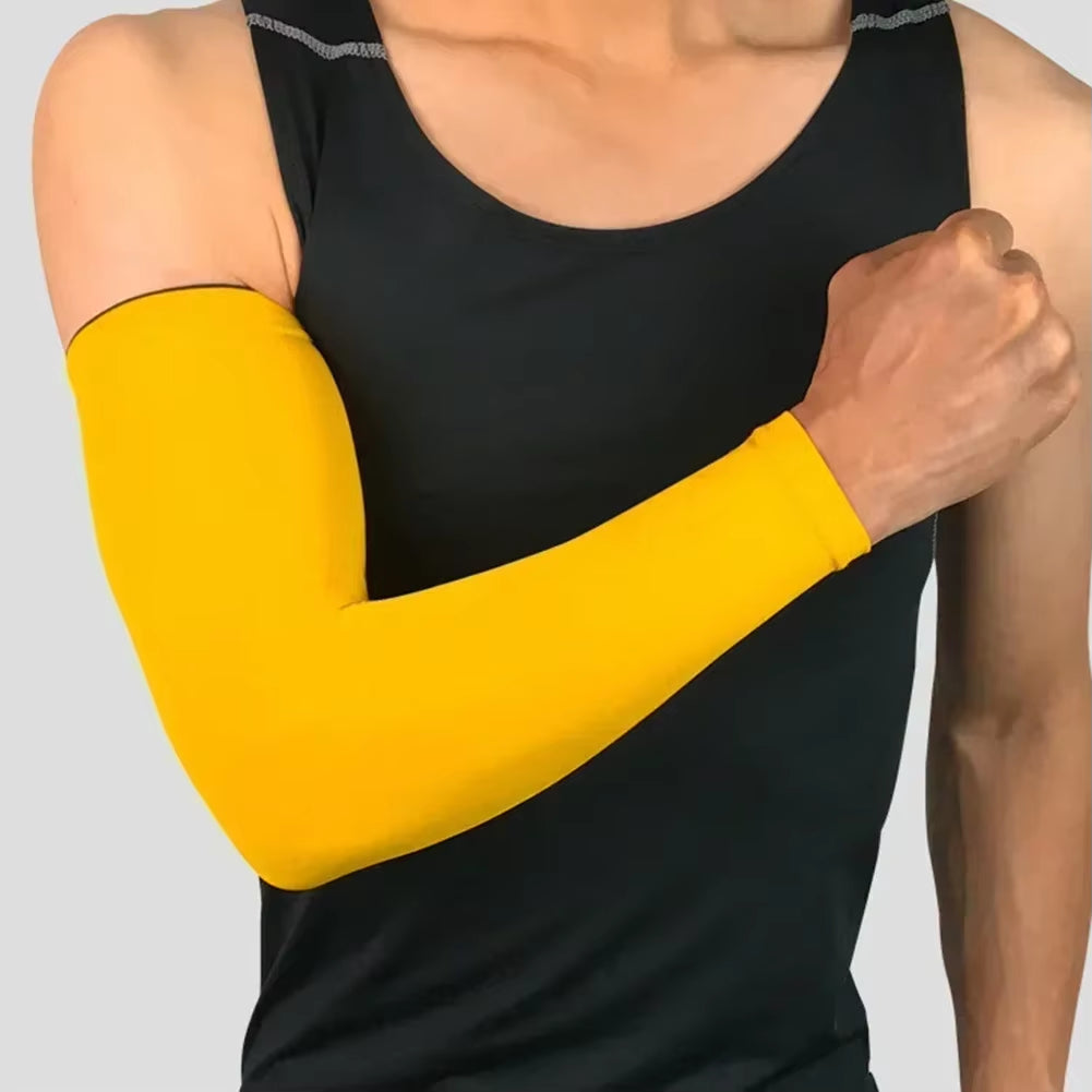 Cooling Arm Sleeves for Men Women Outdoor UV Protection Sports Sleeves for Basketball Football Volleyball Cycling Protection