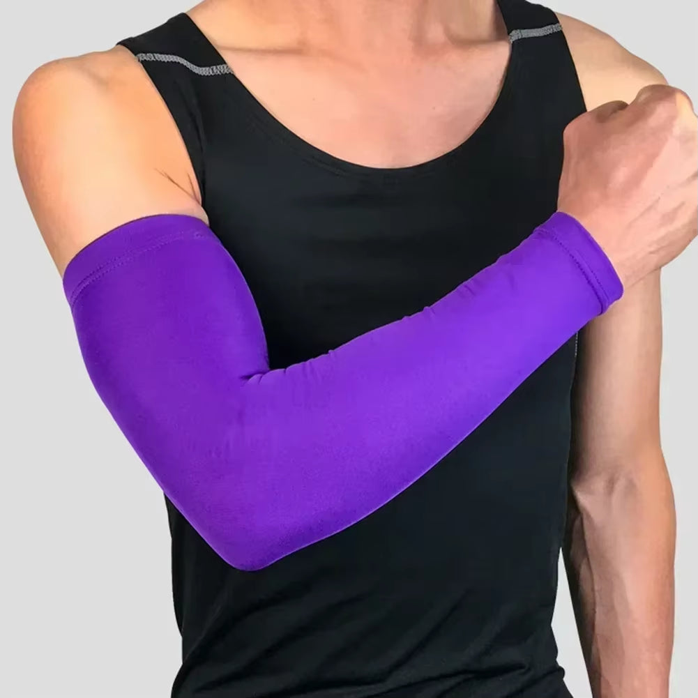 Cooling Arm Sleeves for Men Women Outdoor UV Protection Sports Sleeves for Basketball Football Volleyball Cycling Protection