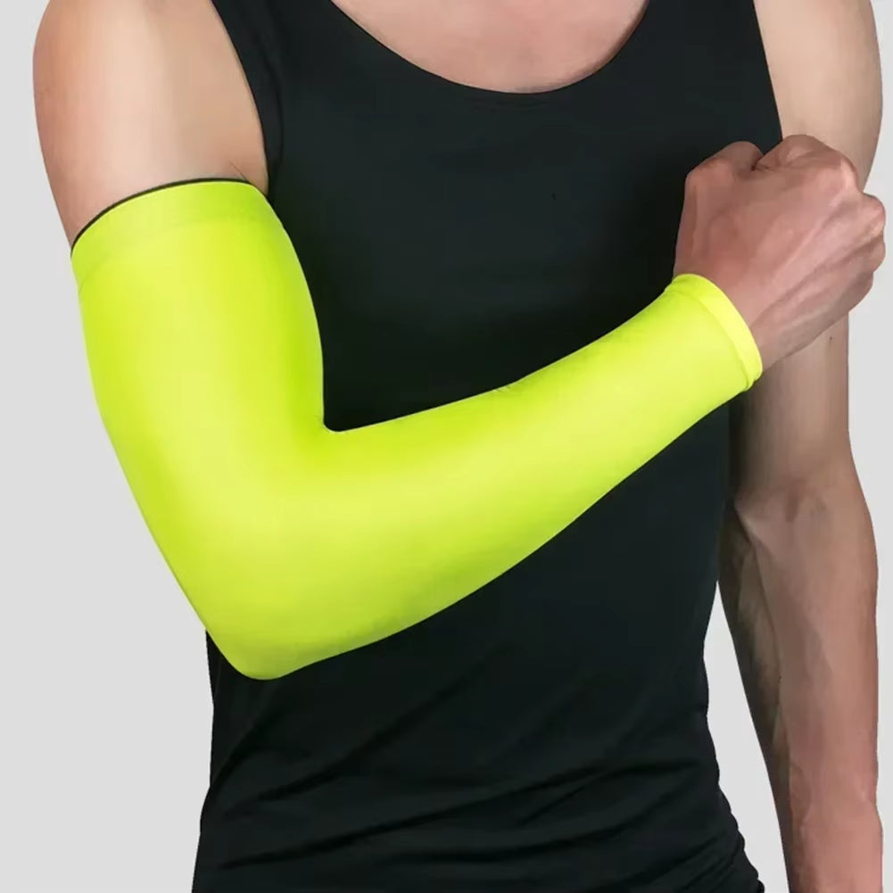 Cooling Arm Sleeves for Men Women Outdoor UV Protection Sports Sleeves for Basketball Football Volleyball Cycling Protection
