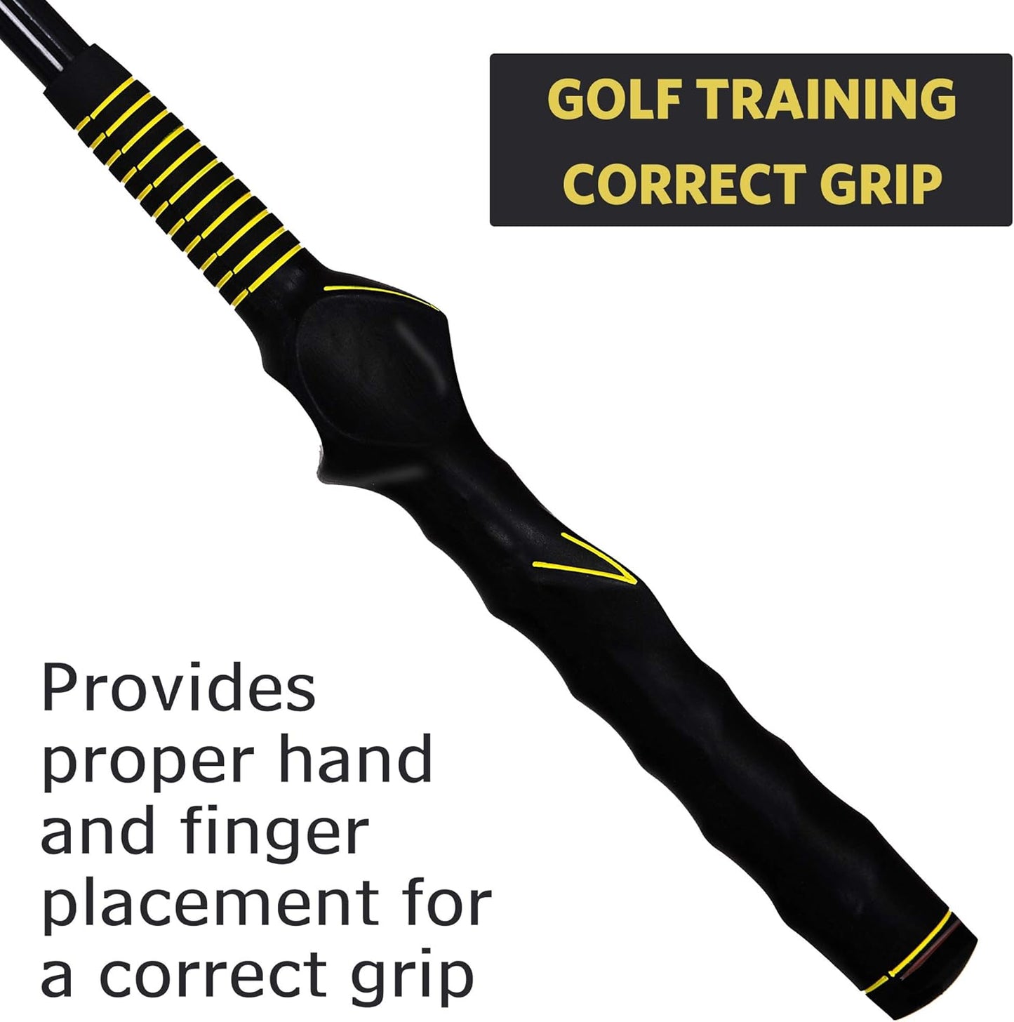 Golf Swing Trainer Aid - Golf Training Aid with Golf Grip Trainer Golf Training Equipment Power Flex Golf Swing Training Aid for Strength,Balance, and Tempo Golf Swing Speed Trainer