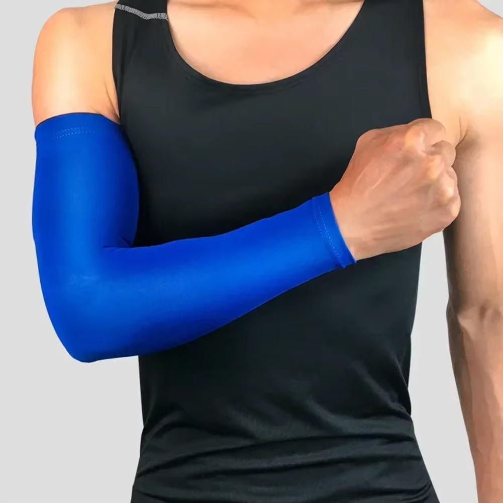 Cooling Arm Sleeves for Men Women Outdoor UV Protection Sports Sleeves for Basketball Football Volleyball Cycling Protection