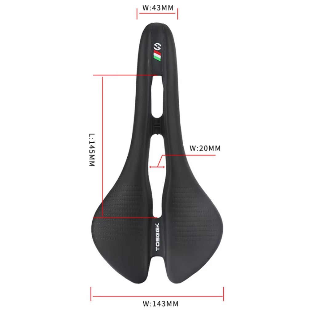 Bicycle Seat Saddle Racing Road Cycling Hollow Shockproof Saddle Pad Women Men Padded Biking Saddle Fixed Gear